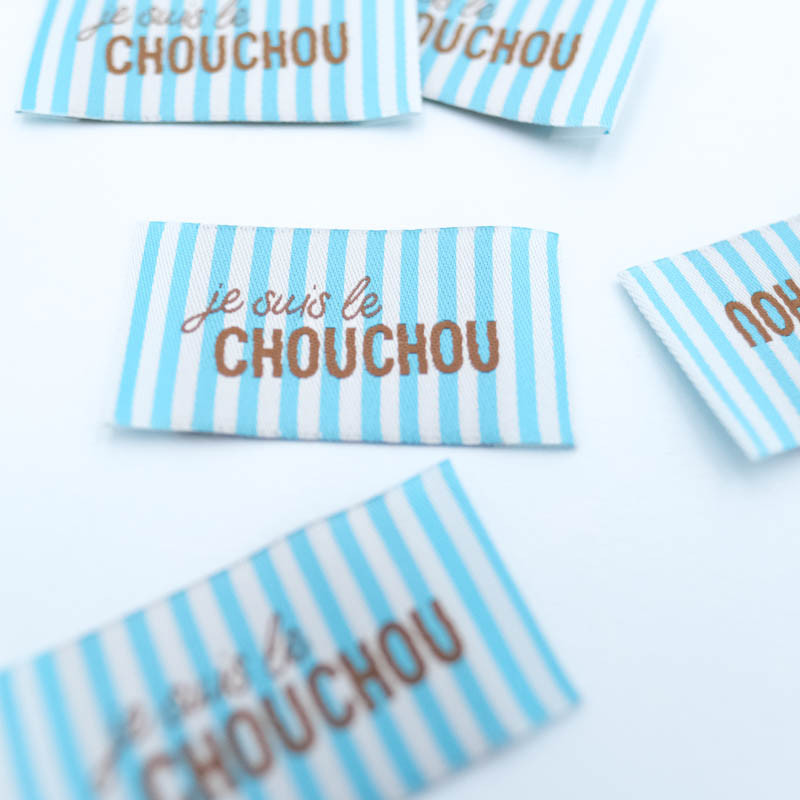 Etiquette à coudre Je Suis Le Chouchou - Maison Klem